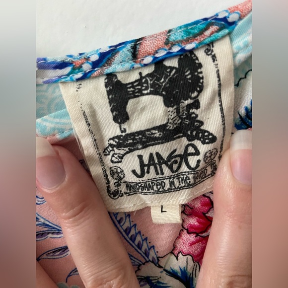 JAASE floral romper w/ flyaway maxi skirt | Large | ft brand in Anthropologie | - Picture 5 of 5